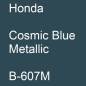 Preview: Honda, Cosmic Blue Metallic, B-607M.